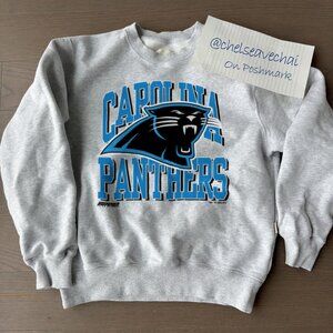 Vintage Carolina Panthers Football Sweatshirt, NFL Carolina Panthers Shirt Tee